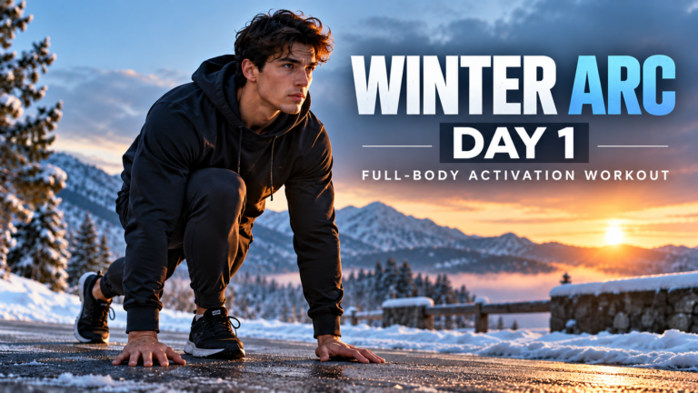Winter Arc Day 1 full-body activation workout